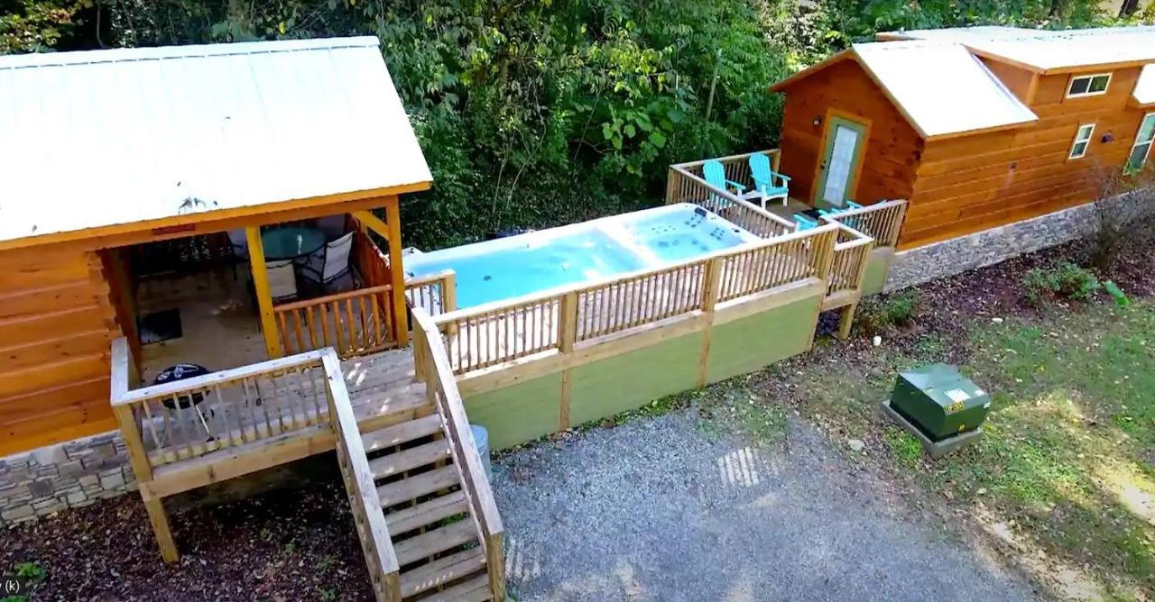 Bryce Cabin Lookout Mtn Tiny Home W Swim Spa Chattanooga Dış mekan fotoğraf