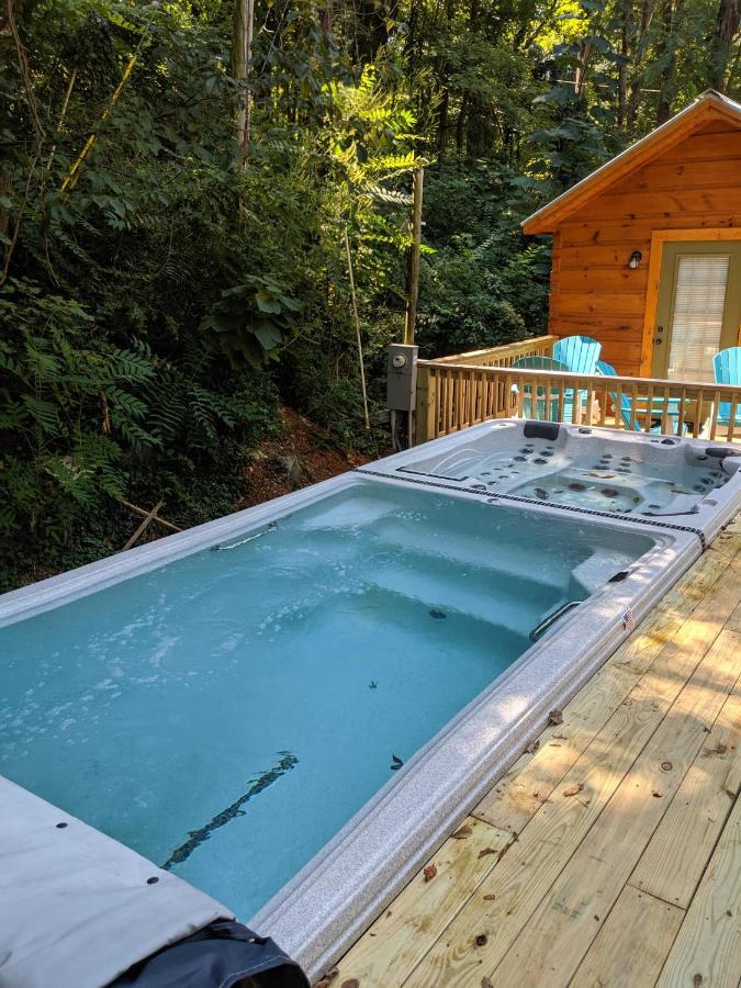 Bryce Cabin Lookout Mtn Tiny Home W Swim Spa Chattanooga Dış mekan fotoğraf
