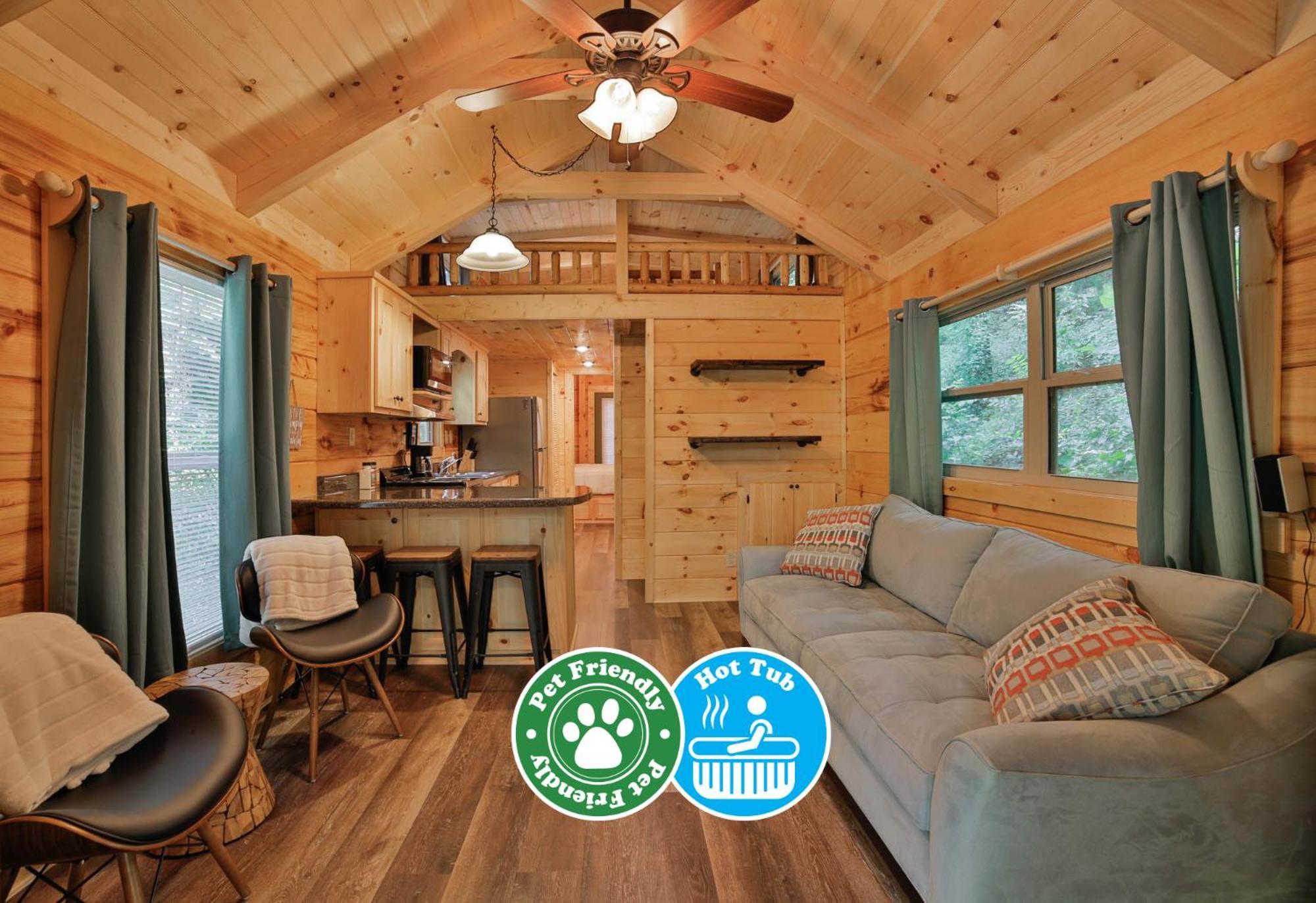 Bryce Cabin Lookout Mtn Tiny Home W Swim Spa Chattanooga Dış mekan fotoğraf